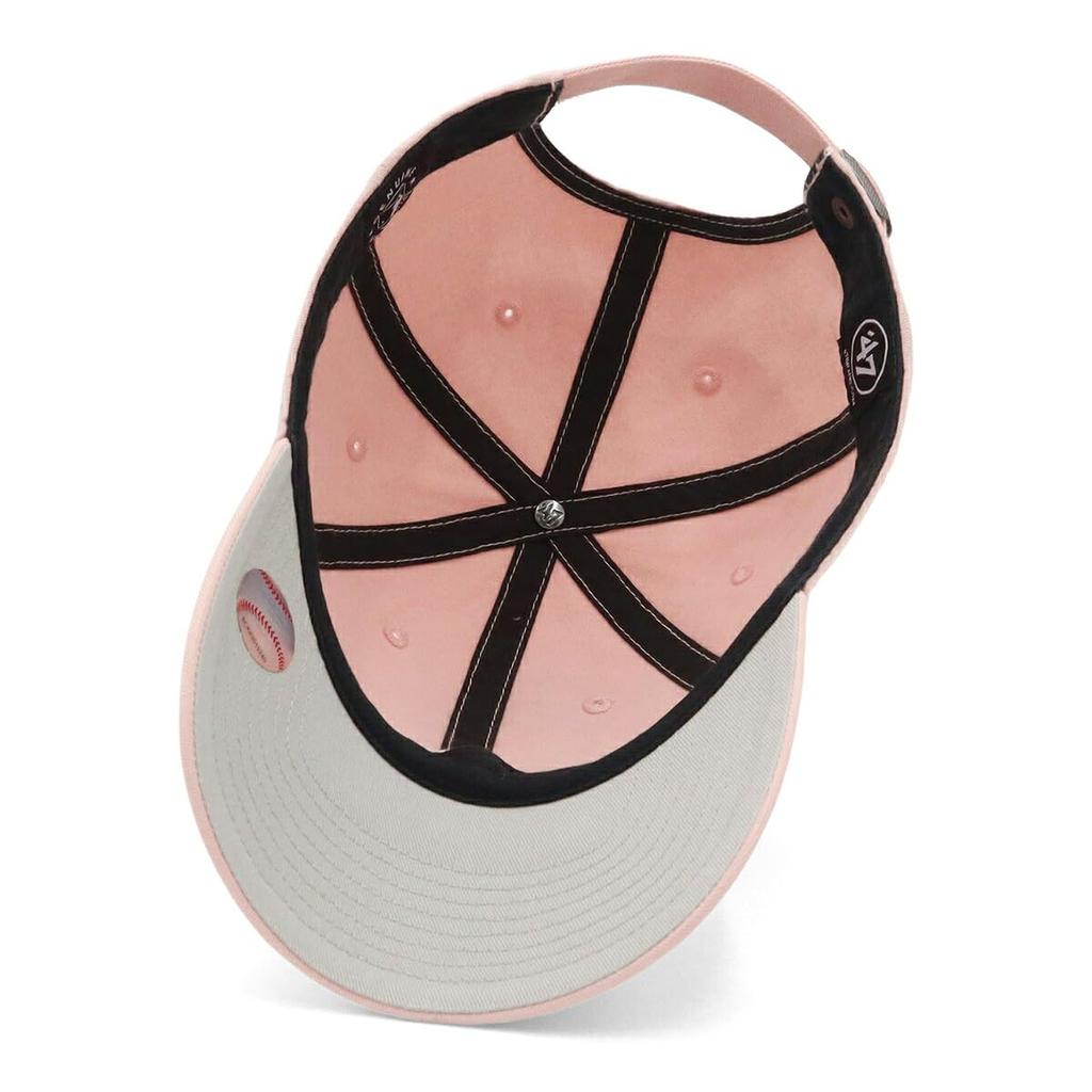 47 Brand Cap Clean Up NY Pink MLB Mini Logo 14751383 FSB36C4669 Women's