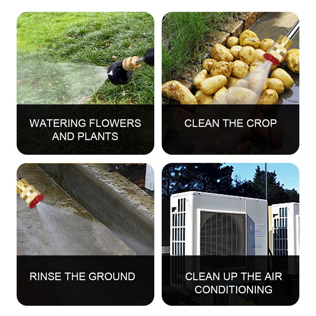 12V 120W High Pressure Cordless Car Washer Electric Water Spray Guns Foam Nozzle Auto Cleaning USB Rechargeable Water Cleaner