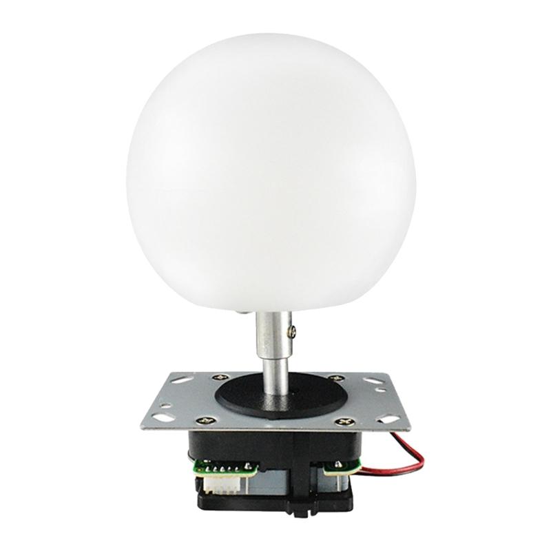 

LED Illuminated Game Joystick with Large Touch Ball Metal Construction Optimized for Parkour Gaming Experience 1