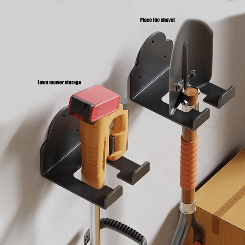 Vertical Bar Holders Wall Mount Organizers for Garage Fitness Equipment Holds Up To Diameter Rod Organization Use