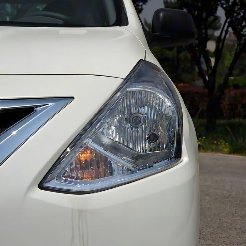 

Для Nissan Sunny 2014 2015 2016 2017 Передняя крышка фары Прозрачный корпус фары Замена оригинального абажура Плексиглас 1PCS Left Side