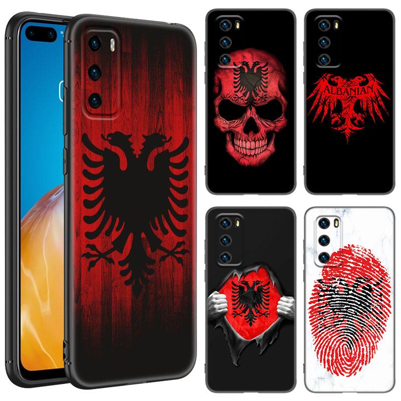 

Чехол для телефона с флагом Албании для Huawei Pura 70 Ultra P20 P30 P40 Lite P60 Art P50 Pro P50E P Smart 2018 2019 2020 2021 Huawei P20 Pro