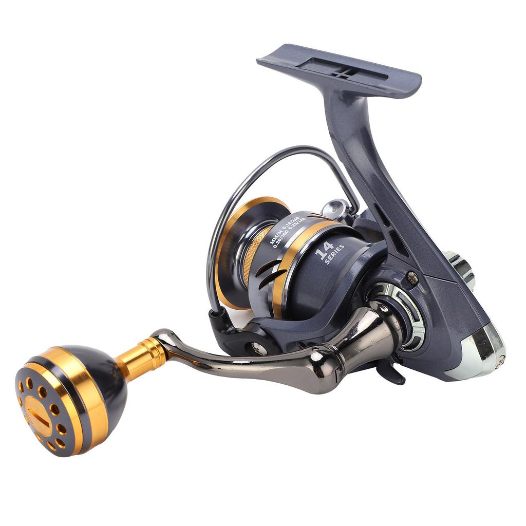 Aluminum Alloy Spinning Reel Fishing Reel HighSpeed Gear Ratio Fishing Accessories(KS5000 )