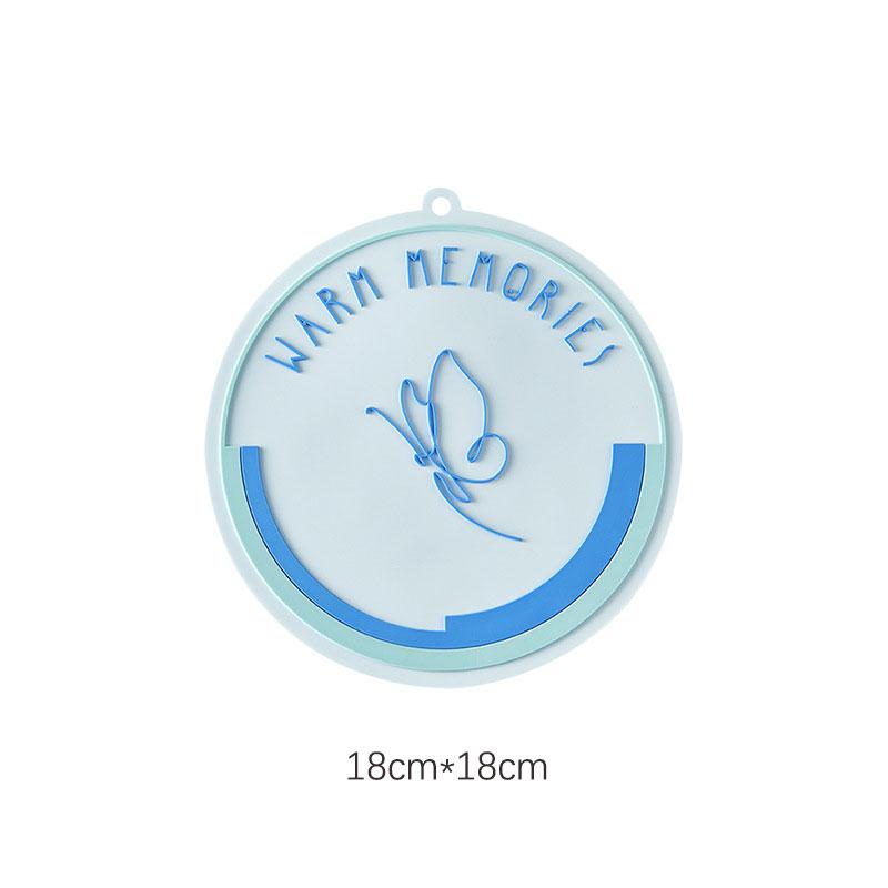 

Круглые силиконовые подставки Высокотемпературная подставка под кастрюлю Противоскользящая и термостойкая подкладка под миску Кухонная посуда Посуда для напитков Защита стола