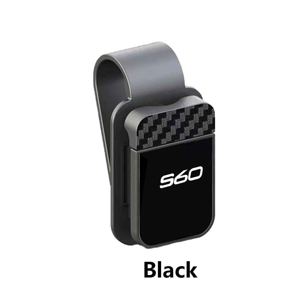 Car Sunglasses Clip Sun Visor Glasses Holder Stable Storage Clips For Volvo C30 C70 S60 S90 V40 V50 V60 V70 V90 XC60 XC90