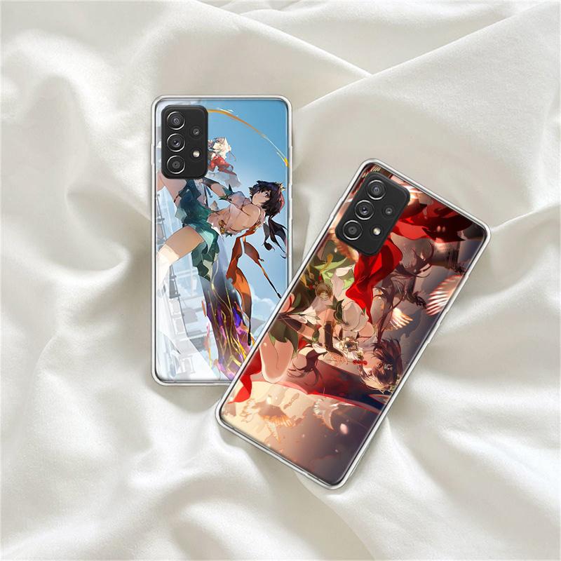 Star Rail Yunli Phone Case for Samsung A54 A57 A37 A17 A14 A15 A12 A24 A34 A55 A35 A25 A52S A07 A05S A04S A22 A32 A72 Galaxy Not