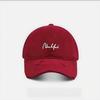 Distressed Perforated Duckbill Cap Cotton Baseball Cap Embroidery Adjustable Deep Fit Baseball Cap For Big Head Daily Hiking