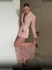 In Stock - Fashionable New High-End Lace Skirt Set: Two-Piece Women's European and American Style 2025