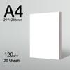 20/50 Sheets Marker Paper 120g A4/A5 Drawing Paper Pad for Acrylic Markers Color Pencils Charcoal Pencil Needle Pen Art Supplies
