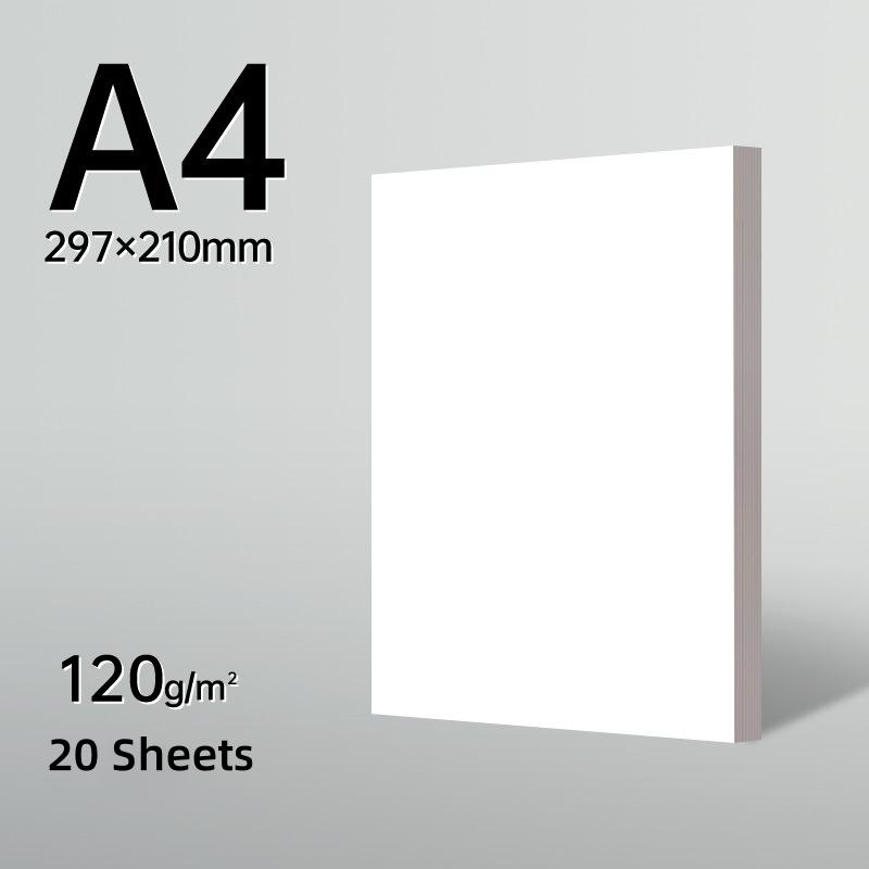 

20/50 Sheets Marker Paper 120g A4/A5 Drawing Paper Pad for Acrylic Markers Color Pencils Charcoal Pencil Needle Pen Art Supplies