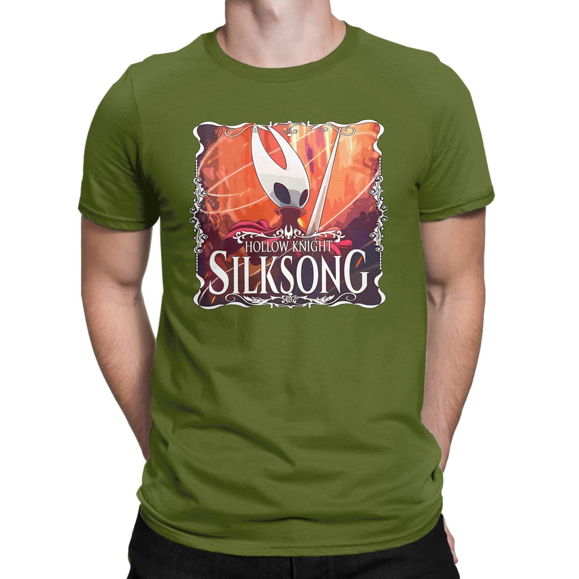 Hollow Knight Silksong  Graphic T Shirts Men Women  Cotton  Tee Shirt Clothes 4XL