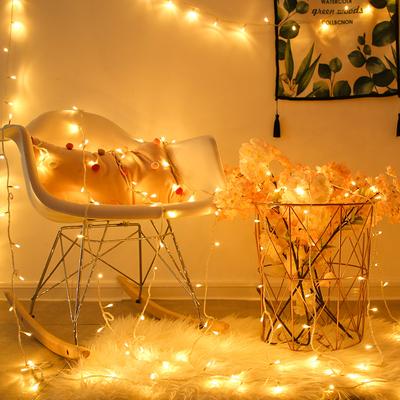 1/3/4/10M LED Außenlichter Girlande Lichterkette Batteriebetrieben Wasserdicht Weihnachtsornament Hochzeit Garten Neujahrsdeko