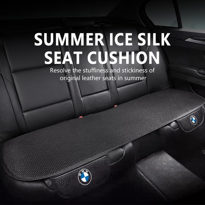 Universal Ice Silk Car Seat Cover Breathable Auto Seat Cushion For BMW M F10 F20 F30 F40 F15 F25 F26 F31 F49 E62 E83 E84