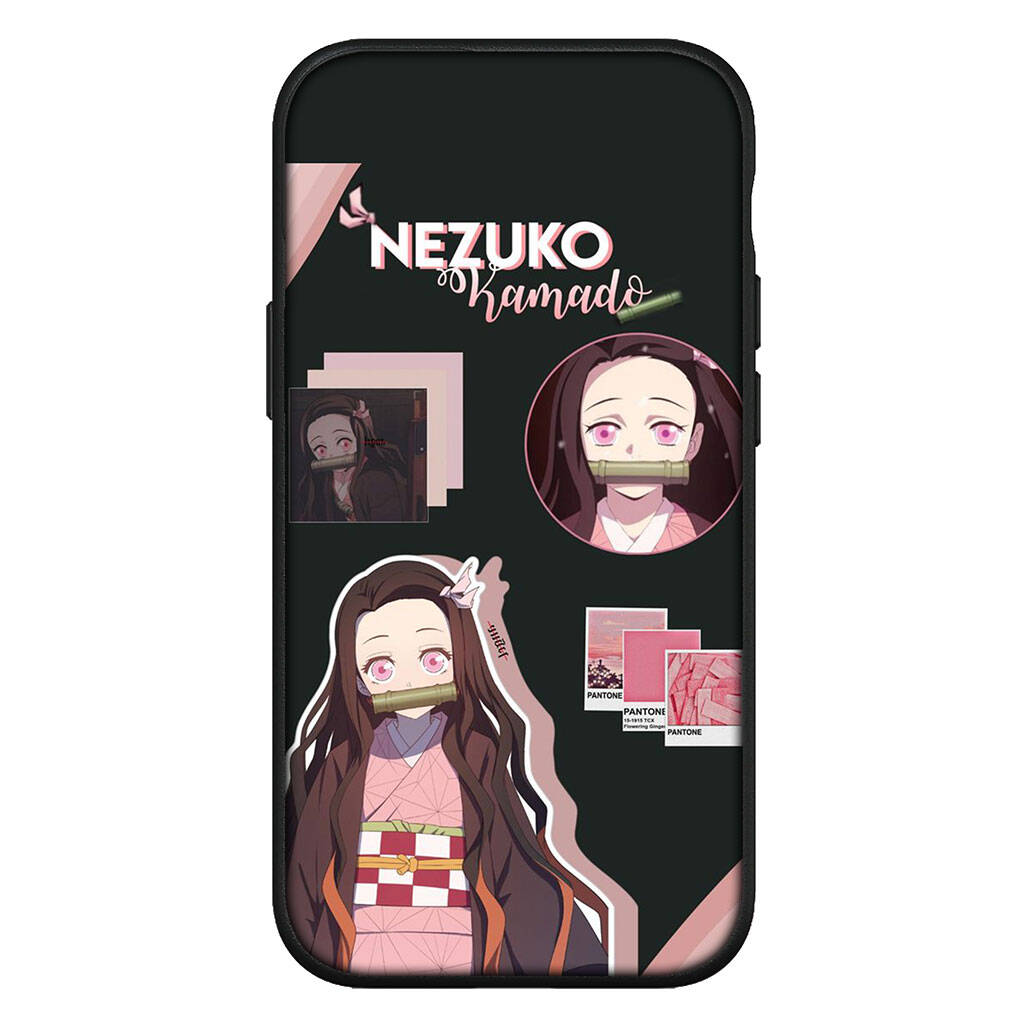 for Samsung Galaxy S25 S24 iPhone 17 16 15 Xiaomi Redmi Note 14 13 12 Plus Pro Max XR A37 A57 Case Nezuko Demon Slayer Daki Gyutaro OPPO Huawei Cover