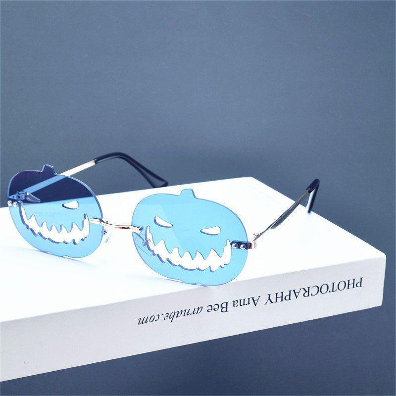 Halloween Pumpkin Glasses: Celebrity Cosplay Funny Sunglasses for Couples
