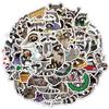 50PCS Cartoon Raccoon Stickers Cute Animal Account Phone Case Laptop Luggage Water Bottle Waterproof Stickers