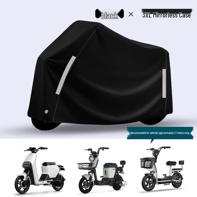 Electric Motorcycle Dustproof & Rainproof Cover Set for Scooters and Battery Cars