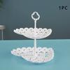 Cupcake Stands Plastic Dessert Stand Holder Serving Tray Fruit Plate for Wedding Birthday Party Fruits Desserts Candy Bar