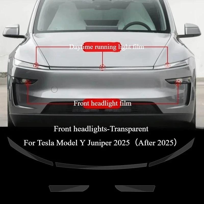 TPU Interior Protective Film for Tesla Model Y Juniper Juniper 2025 2026 Navigation Screen Anti-Scratch Sticker Car Accessories