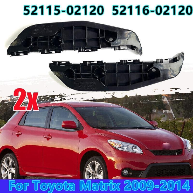 For Toyota Matrix 2009-2014 Bumper Bracket Side Support Front Left Right 2PCS