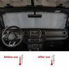 For Jeep Wrangler JK JKU 2007-2018 Windshield Sunshade Sun Shade Heat Protection