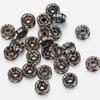 100Pieces Rhinestones Decorative Spacer Beads Fashion Jewelry Supplies Loose Bead Perfect for Jewelry Making and Projects