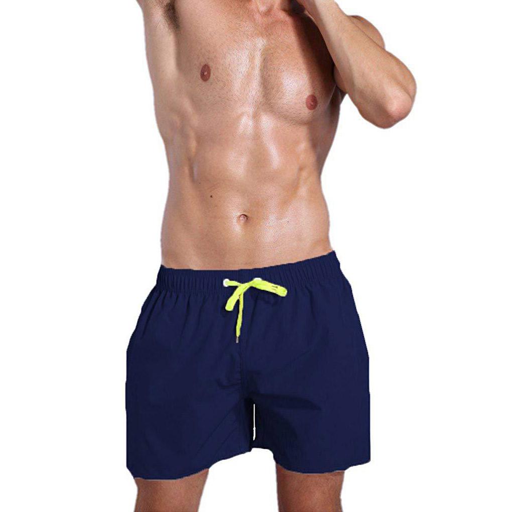 Men's Beach Board Shorts Cotton Running Summer Casual Trunks Swimwear