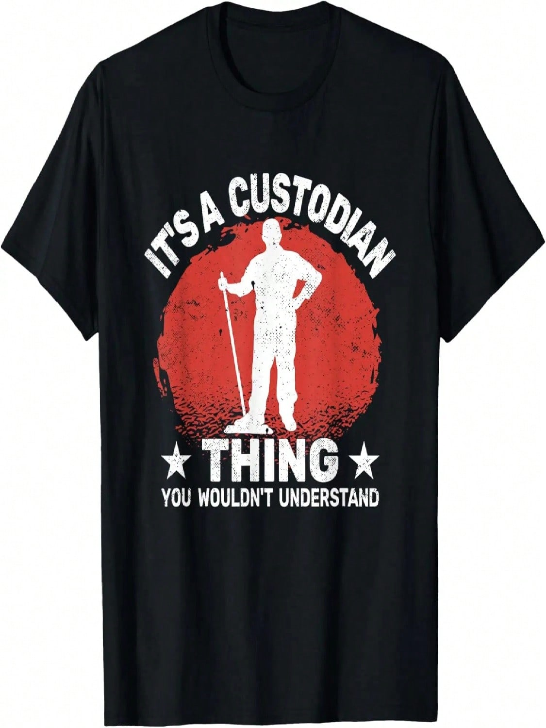 It s Custodian Thing For Janitorial School Custodian T-Shirt S разноцветный