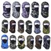 Lightweight Cycling Mask Camo Quick-drying Balaclava Sunscreen Sport Headgear for Cold Weather Chilly Outdoor Activities