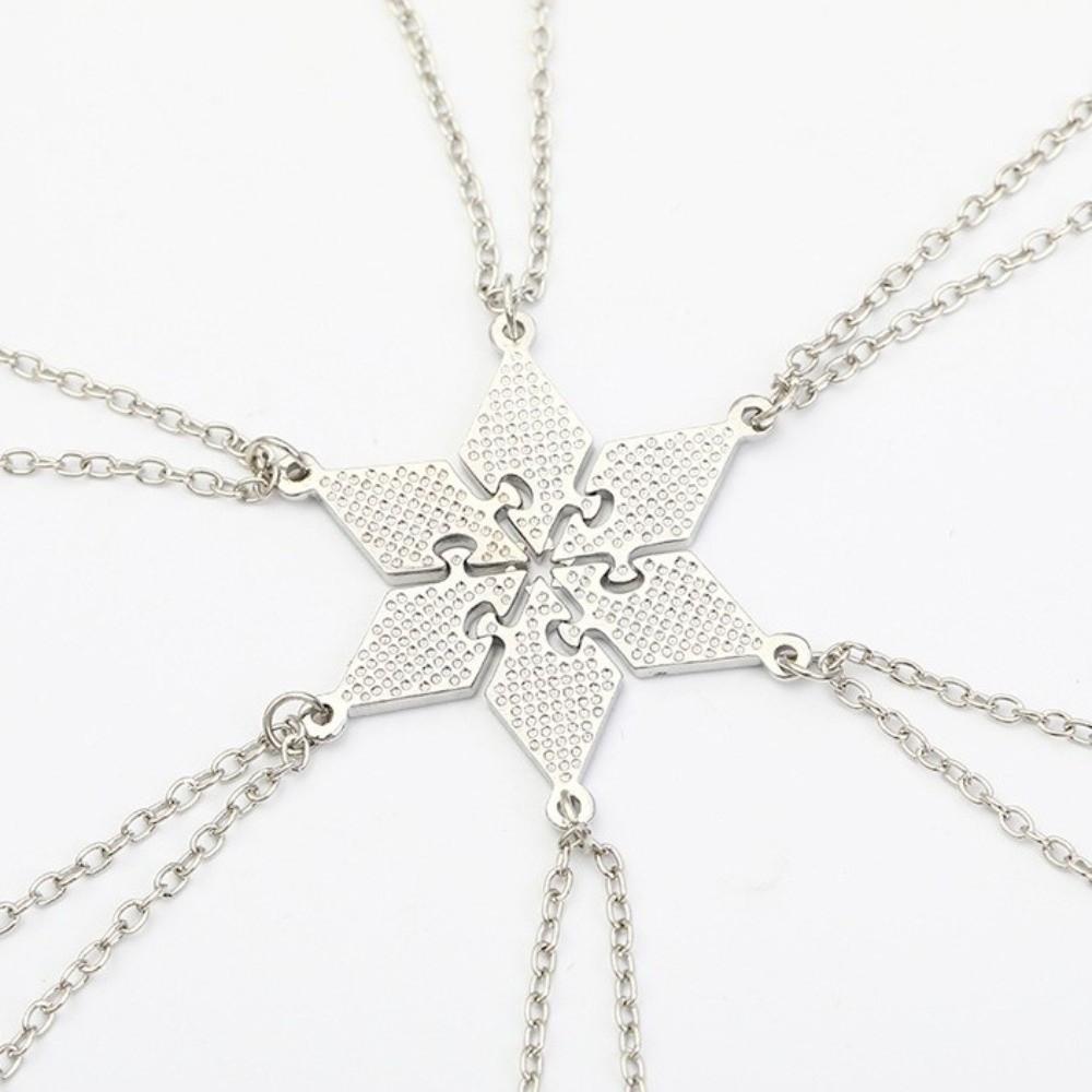 Collana Amicizia Creativa Lega di Zinco Lega di Zinco Collana da Incastro Multi-persona Moda Collana Migliore Amico Uomo