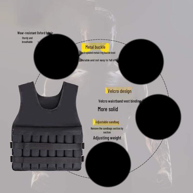 Datangyu Adjustable Weighted Fitness Vest