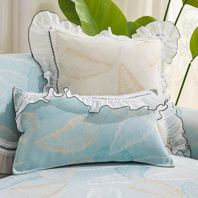 Sommer Neu Eis Seide Sofakissen Mori Rock Kühlende Sofamatte Sitzkissen Wohnzimmer Rutschfester Sofabezug