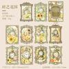 30 pcs Vintage Materials Paper Plant Flowers DIY Scrapbooking Deco Junk Journal Planner Collage Photo Album Background Paper