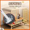 Medium Dog Crate for Labrador Golden Retriever Large Pet Cage with Removable Tray Portable Indoor Outdoor Dog House Kennel