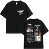 Koszulki Hip Hopowe Piosenkarka TINI STOESSEL Futtura Tour Nowy Album Koszulki Graficzne Moda Harajuku Krótki Rękaw Bawełna Codzienne Streetwear