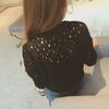 Women's Summer Lace Jacket Coat Breathable Solid Color Lace Long Sleeve Jacket