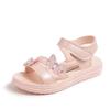Girls Soft Sole Sandals Beach Walks Toddler To Kid Casual Princess Style Slip-On Shoes
