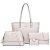 Women's bag new fashionable retro child and mother bag diagonal span portable shoulder large capacity four-piece bag