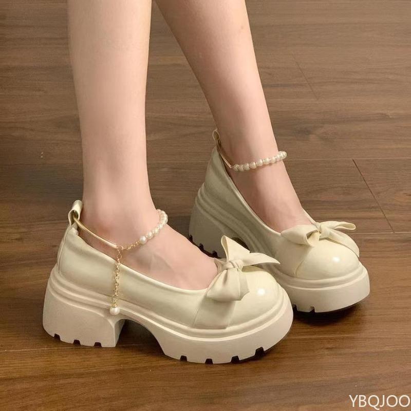 Fashion Spring summer new dress with thick sole anti slip  women's shoes simple comfortable versatile gentle women's shoes