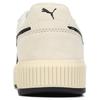 Puma Carina Mia Leather Comfortable Versatile Lightweight Sneakers Women Sneakers Beige Black 402638-06