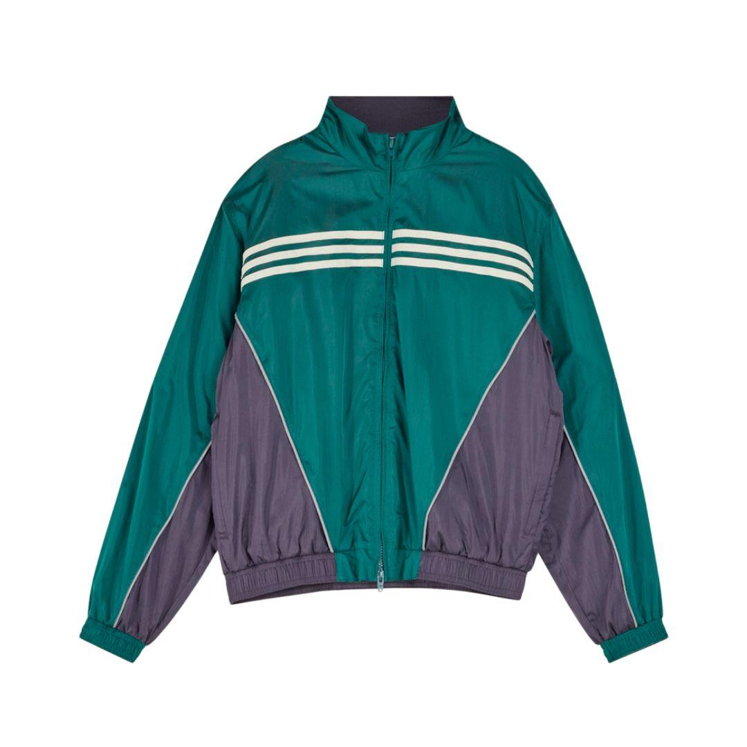 

Adidas Originals Sporty & Rich FW25 Windbreaker Striped Zip-Up Stand Collar Long Sleeve Jacket Women Jacket KA7990 M