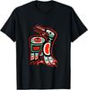 Haida Native American Style Raven Totem T-Shirt