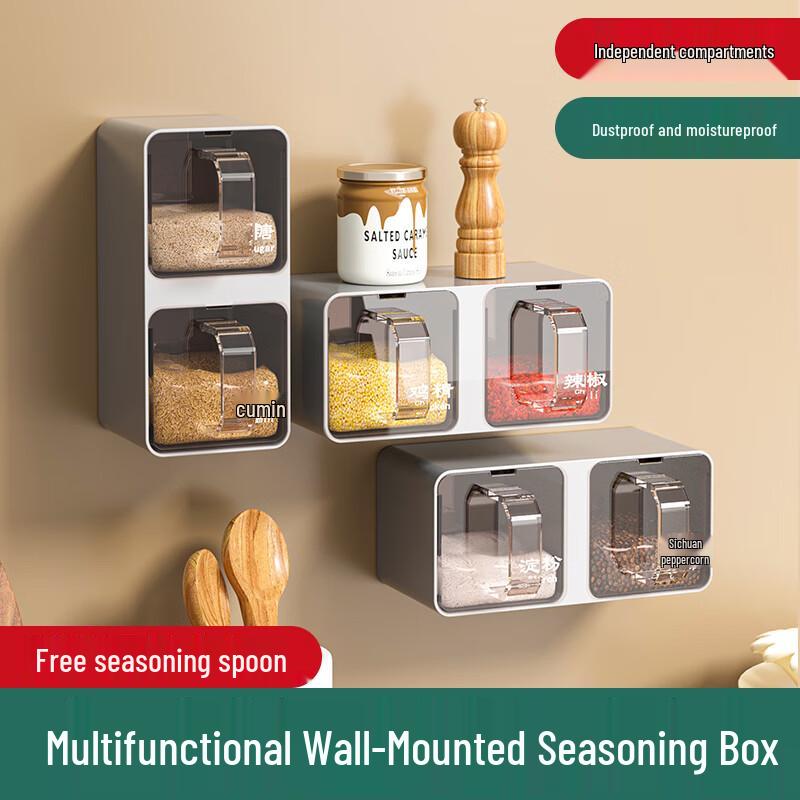 Nordic Style Tabletop Kitchen Spice Rack