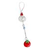 Unique Four Leaf Clovers And Tomato Keychain Stylish Phone Charm Bag Decoration Adding A Touch Of Nature To Your Keys