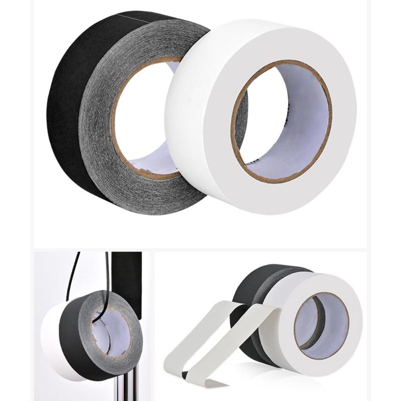 Professional Matte Cloth Tape for Photography Studio Stage Durability Adhesive Backing