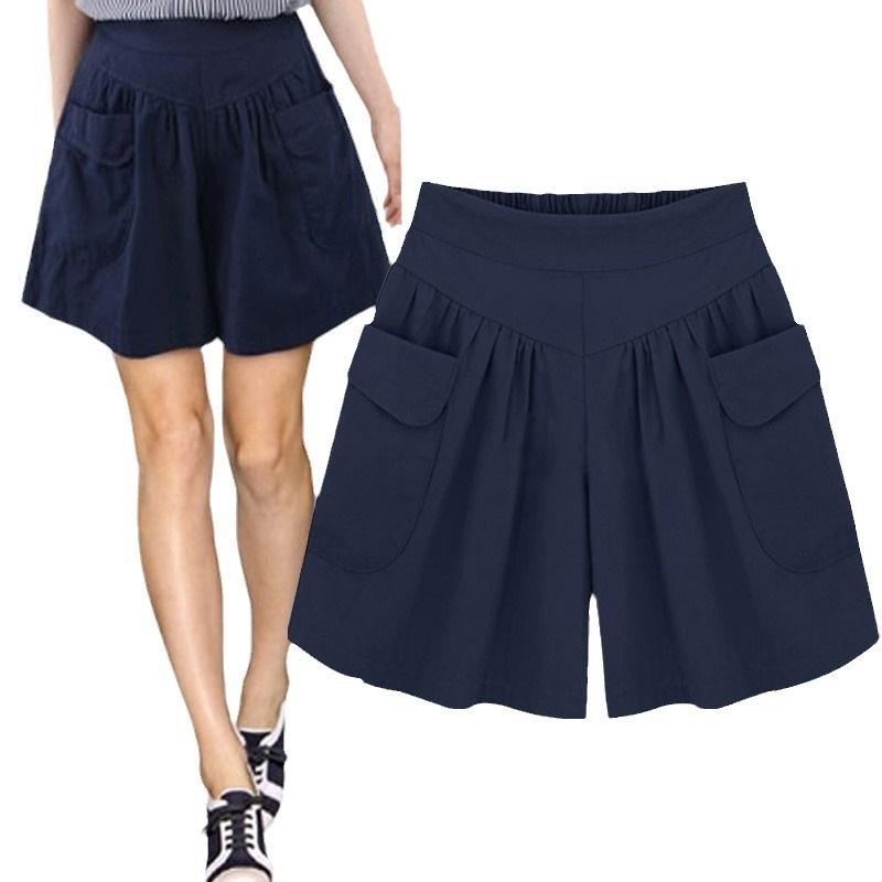 Summer Versatile Wide Leg Shorts For Women