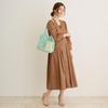 Rootote 1149 Women's Small Shoulder Knit Bag LT Deli Macrame-C (01 Gray)