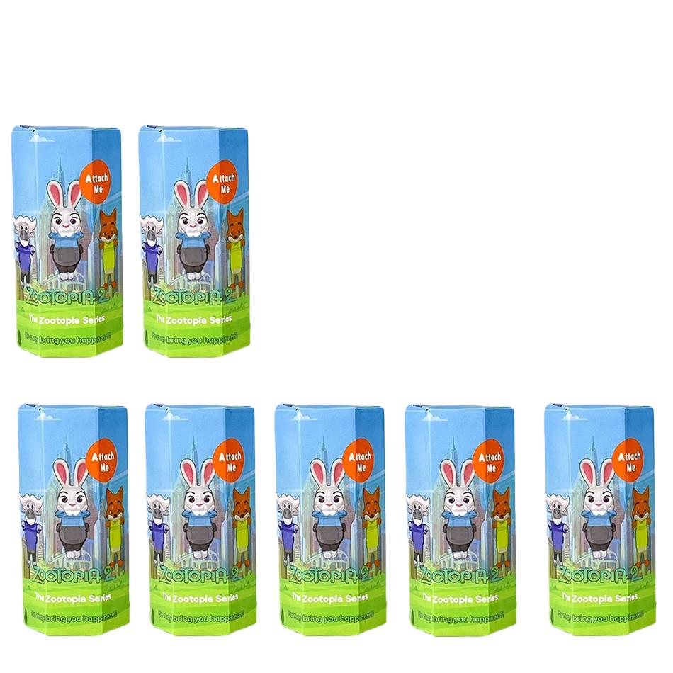 Cartoon Animal Rabbit Judy Fox Mr. Nick Model Toy for Kids Bedroom Decor Ideal Children's Birthday Christmas Gift