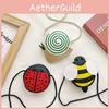 Ladybug Snail Bee Print Mini Trendy Stitching Daily Accessories Children Bag