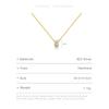 ANDYWEN 925 Silber 7 Farben Regenbogen Bunt Ovale Zirkon Anhänger Halskette Damen Luxus Schmuck Choker